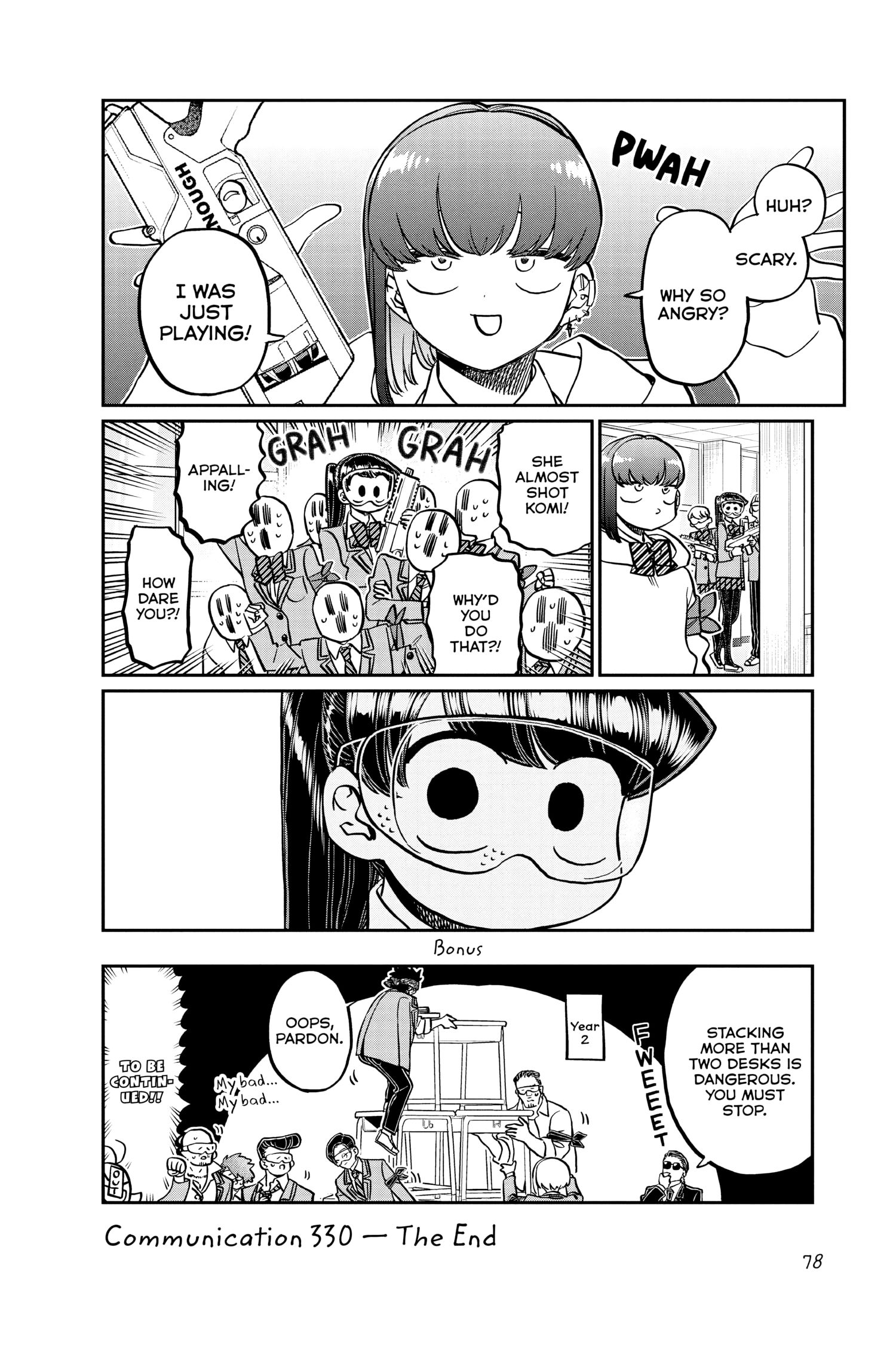 Komi Can’t Communicate, Chapter 330 image 18